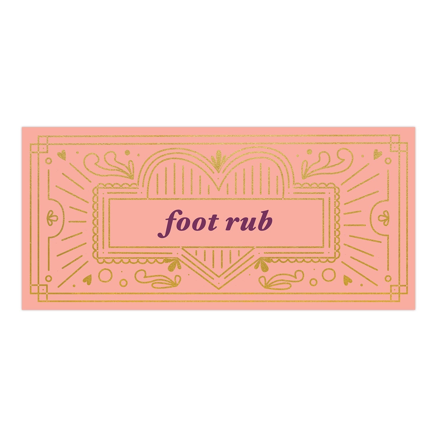 Fill in the Love Love Vouchers, Book of 15 Unique Perforated Coupons