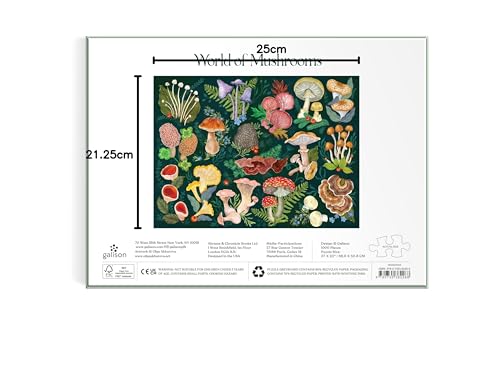 World of Mushrooms 1000 Piece Puzzle