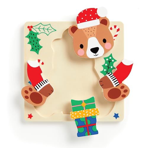 Christmas – Set Of 4 Wood Puzzles