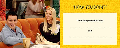 Friends: The One About You: A Fill-In Book