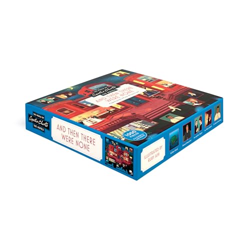 The World of Agatha Christie and Then There Were None 1000 Piece Puzzle