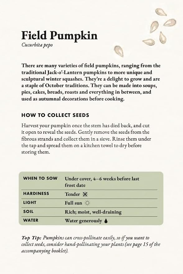 The Seed Collector's Kit