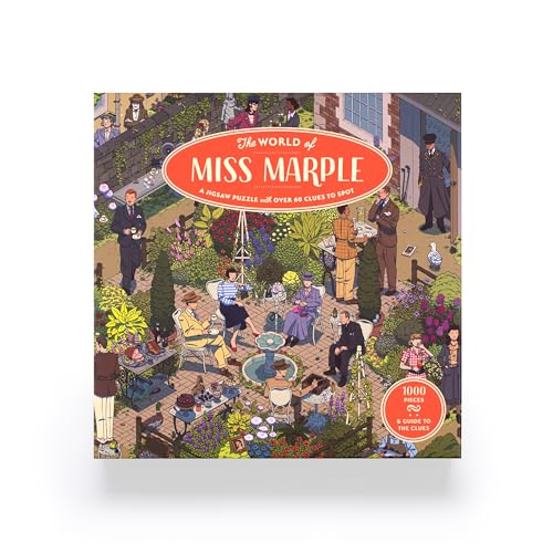 The World of Miss Marple 1000 Piece Puzzle: 1000 Piece Jigsaw