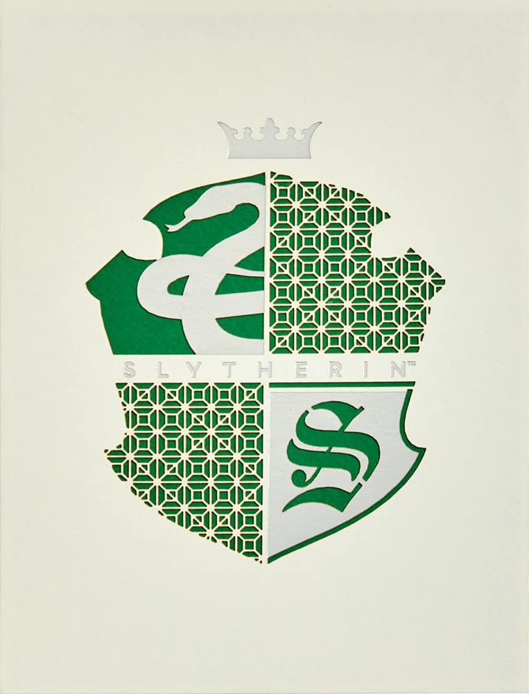 Harry Potter: Slytherin Die-Cut Card
