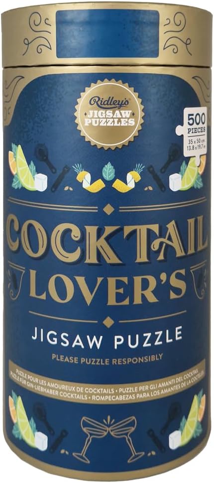Cocktail Lovers 500-piece Jigsaw Puzzle