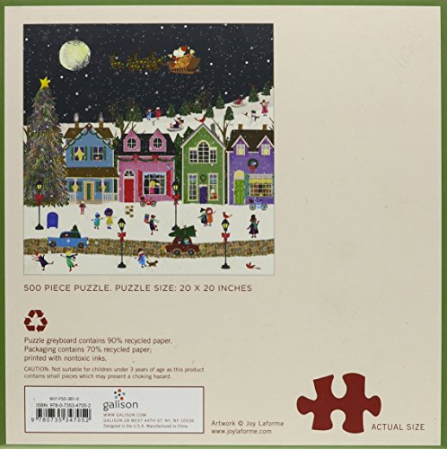 Joy Laforme Winter Wonderland 500 Piece Puzzle