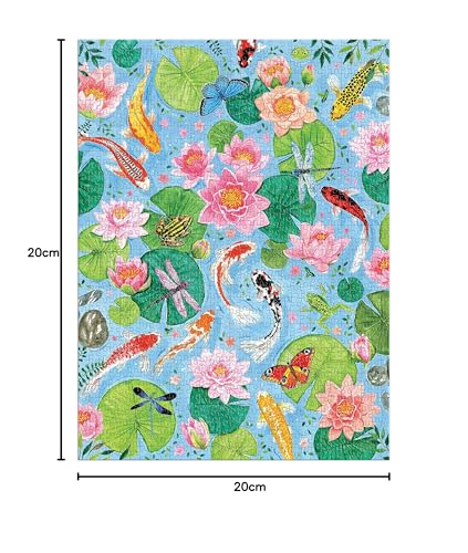 By The Koi Pond 1000 Piece Puzzle
