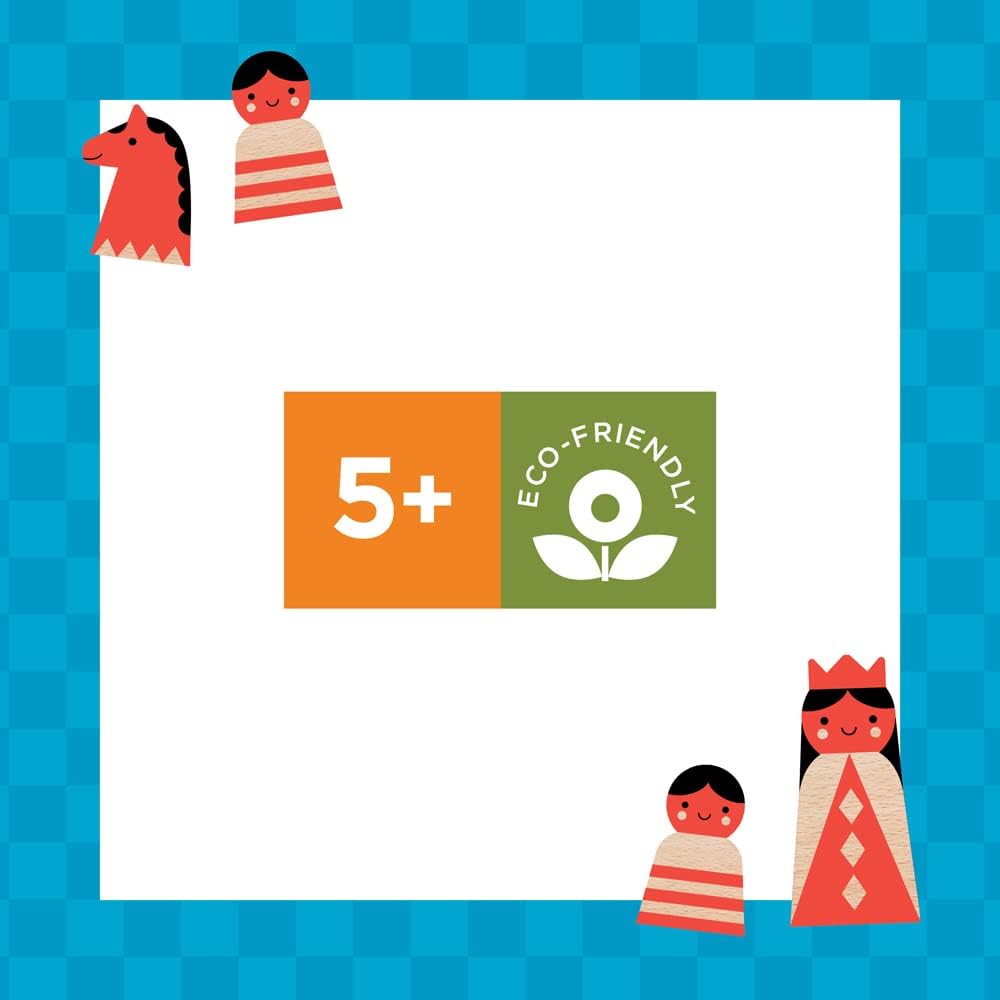 On the Move Wooden Chess Set