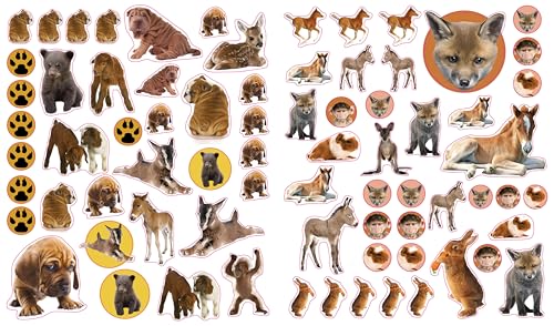 Eyelike Stickers: Baby Animals