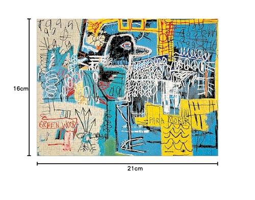 Basquiat Bird on Money 500 Piece Book Puzzle