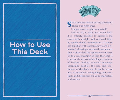 The Writer's Oracle Deck & Guidebook: 50 Cards to Inspire Your Writing