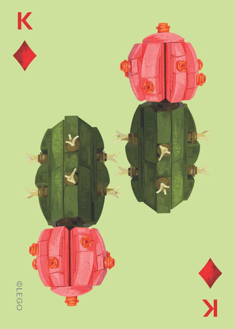 LEGO Botanical Playing Cards: 2-Deck Set