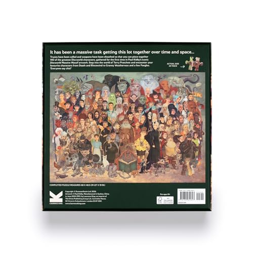 The World of Terry Pratchett 1000 Piece Puzzle