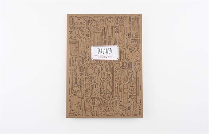 Toolshed Colouring Book