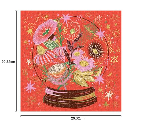 Crystal Flower Ball 500 Piece Foil Puzzle