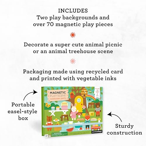 Treehouse Party Magnetic Play Set