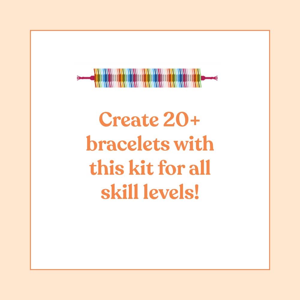 Mindful Crafts: Calm Vibes Friendship Bracelet Kit