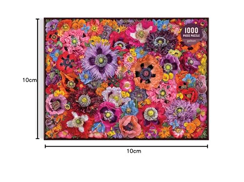Bees in the Poppies 1000 Piece Puzzle