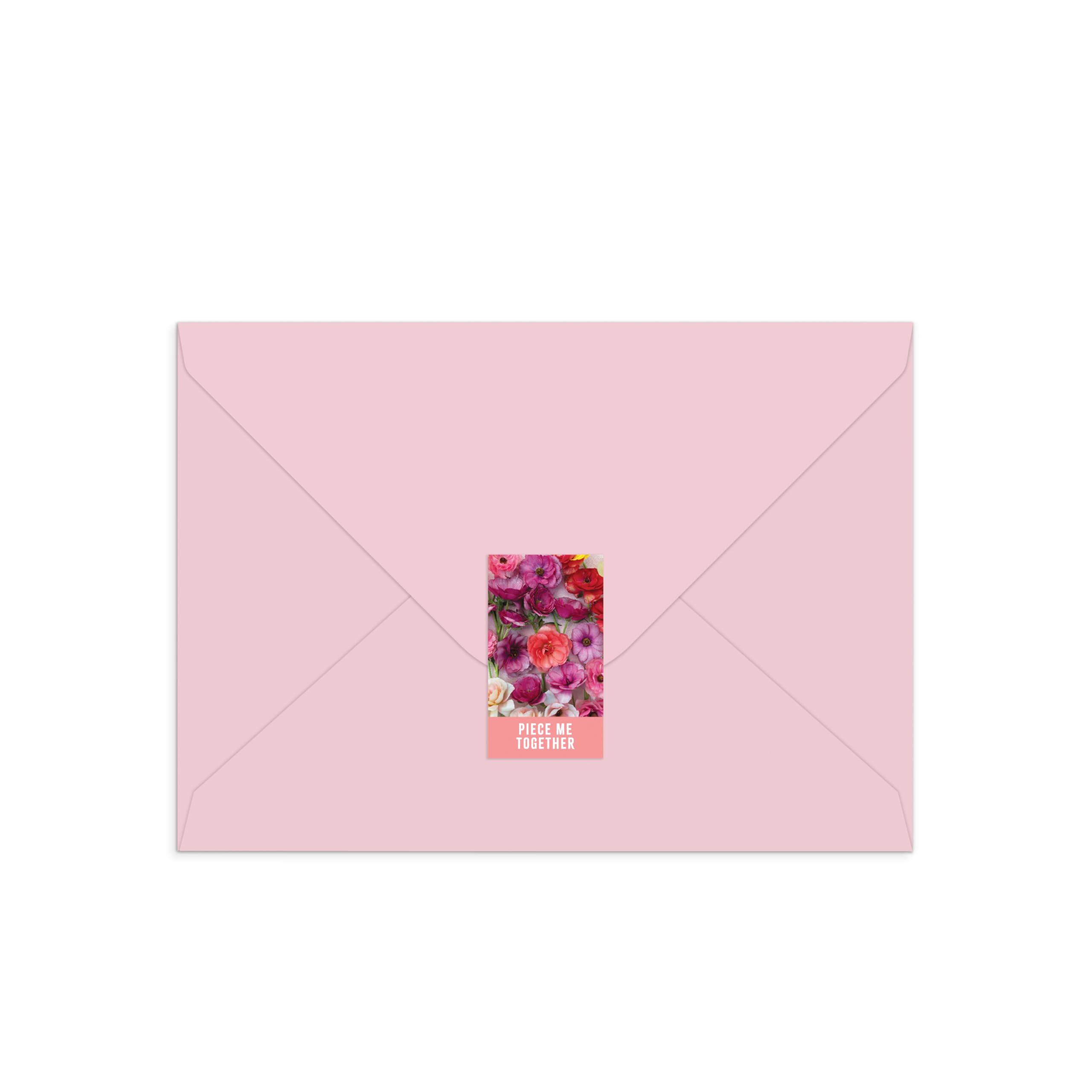 House Puzzzle Ranunculus Greeting Card Puzzle
