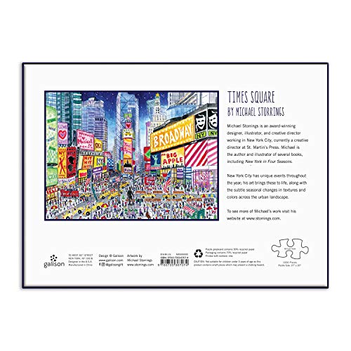 Michael Storrings Times Square Puzzle: 1000 Pieces