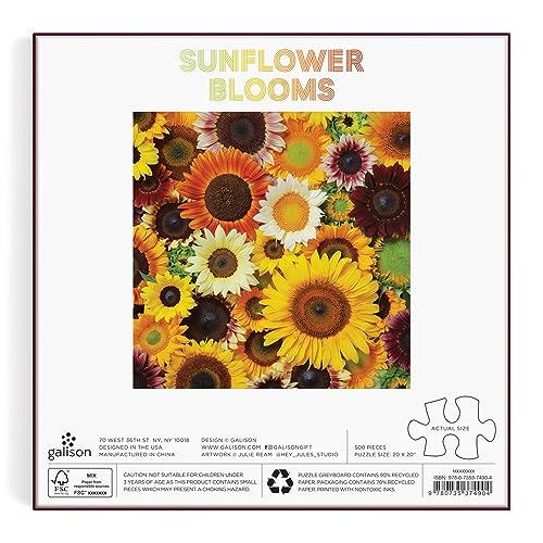 Sunflower Blooms 500 Piece Puzzle