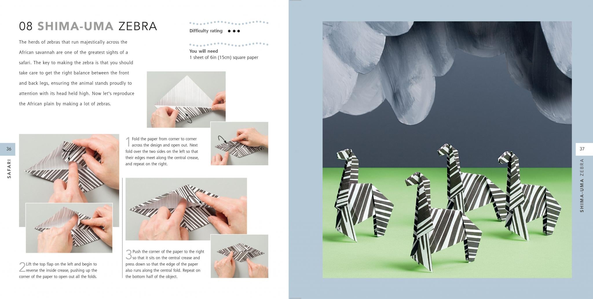 Origami Animals in the Wild