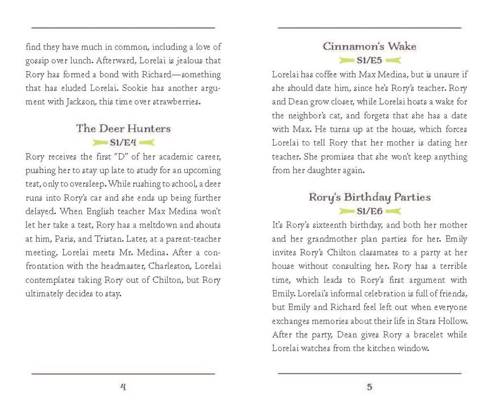 Gilmore Girls: Trivia Deck and Episode Guide