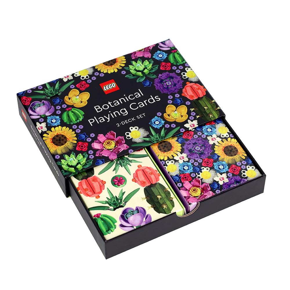 LEGO Botanical Playing Cards: 2-Deck Set