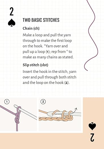 The Artful Hand Playing Cards: Crochet Tips & Tricks