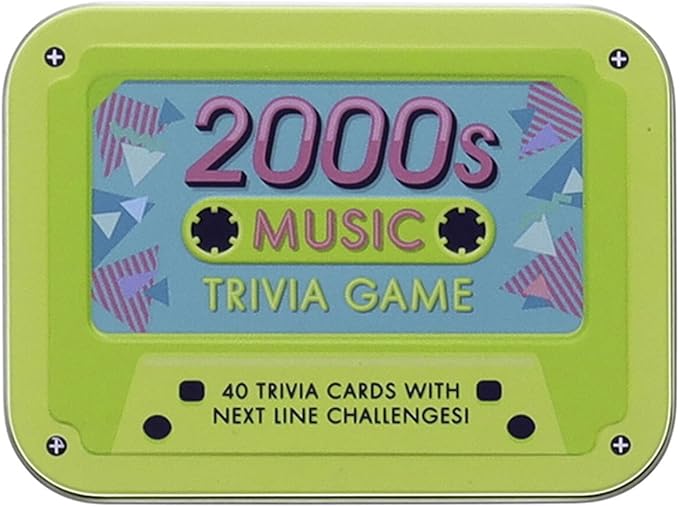 2000s Music Trivia Card Game