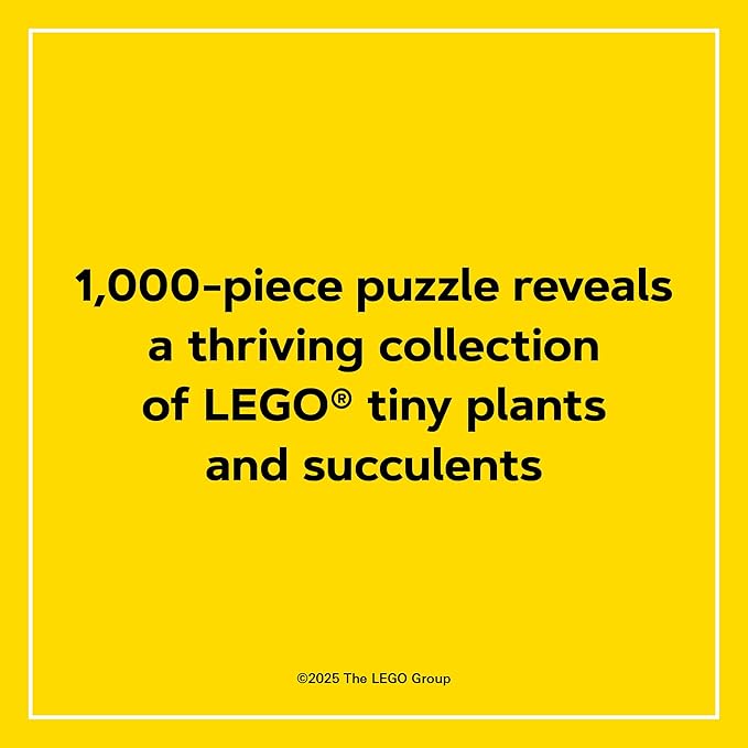 Lego Tiny Garden 1000-Piece Jigsaw Puzzle