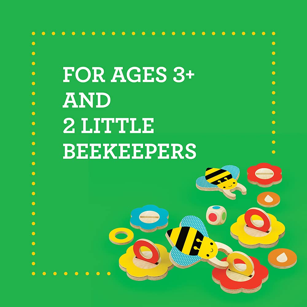 Matching, Save The Bees Wooden Game
