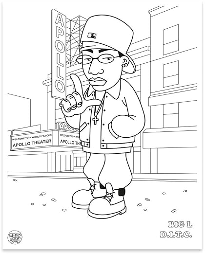 Hip Hop Coloring Book East Coast Edition