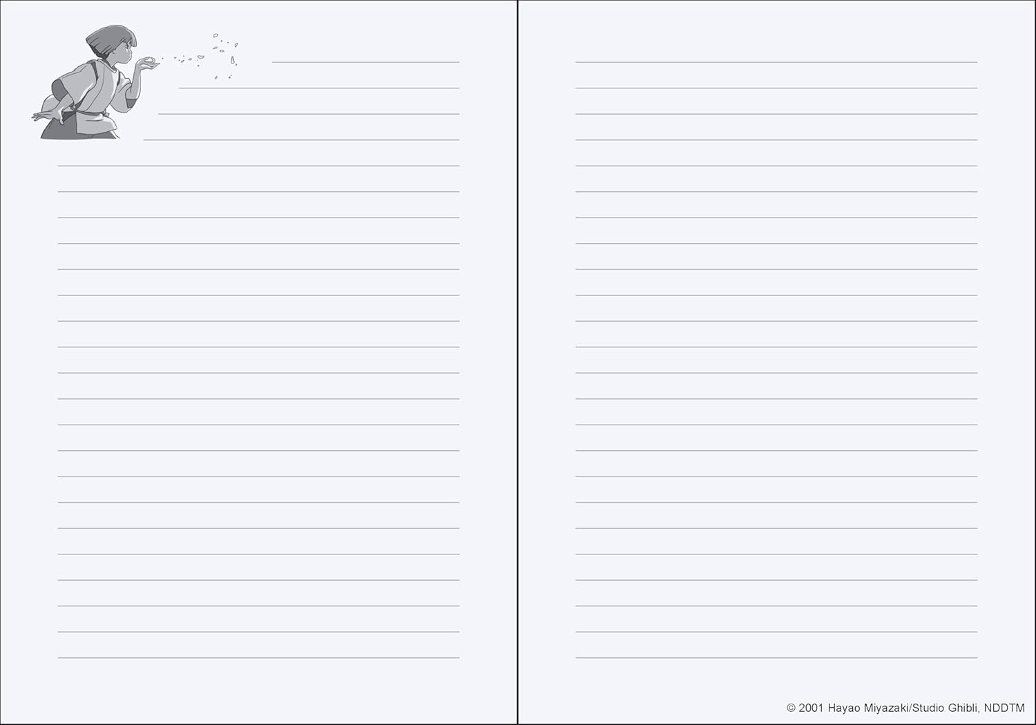 Studio Ghibli Spirited Away Journal