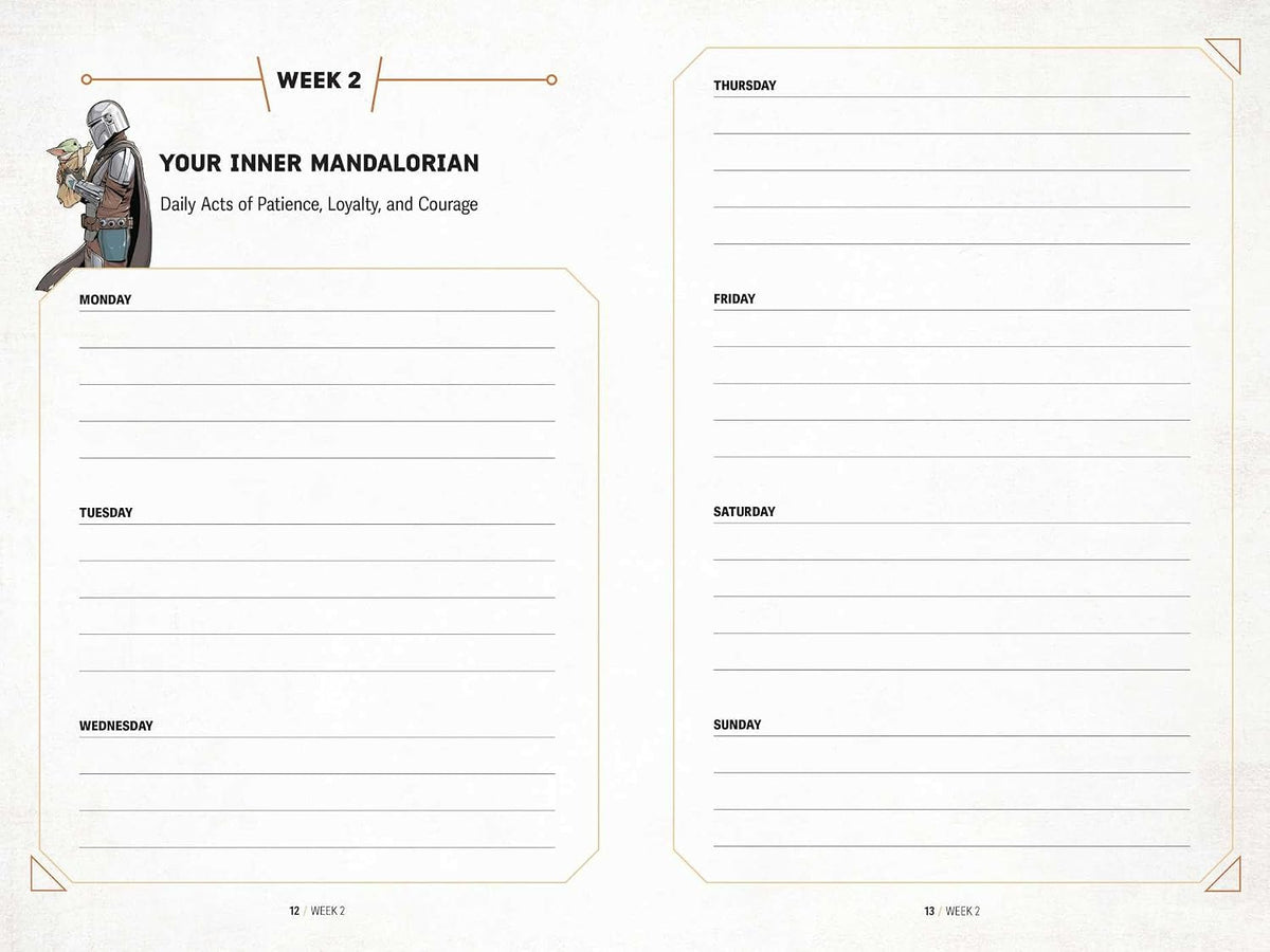 Star Wars: The Mandalorian Guided Journal
