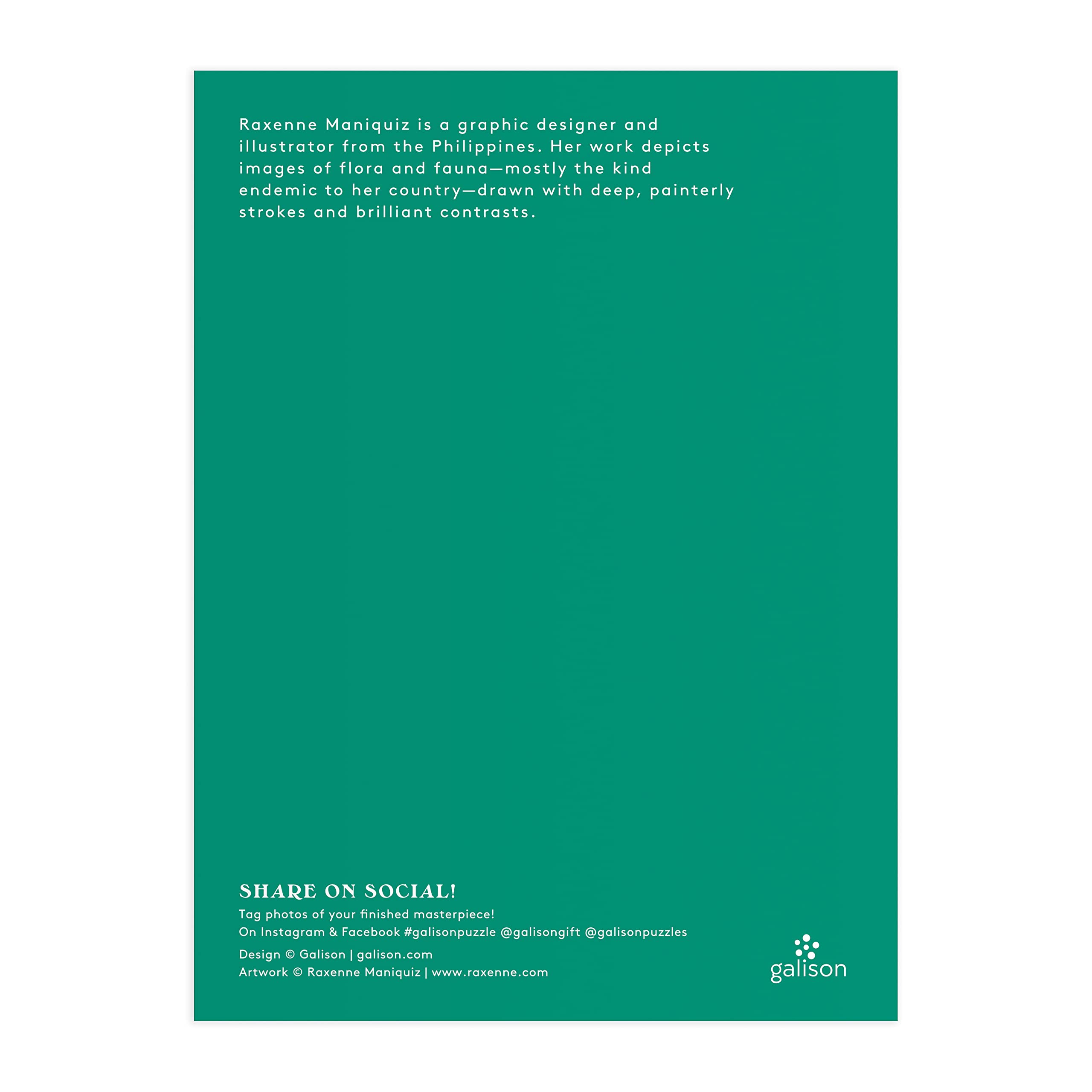 Wild Tropics 1000 Piece Surprise Puzzle