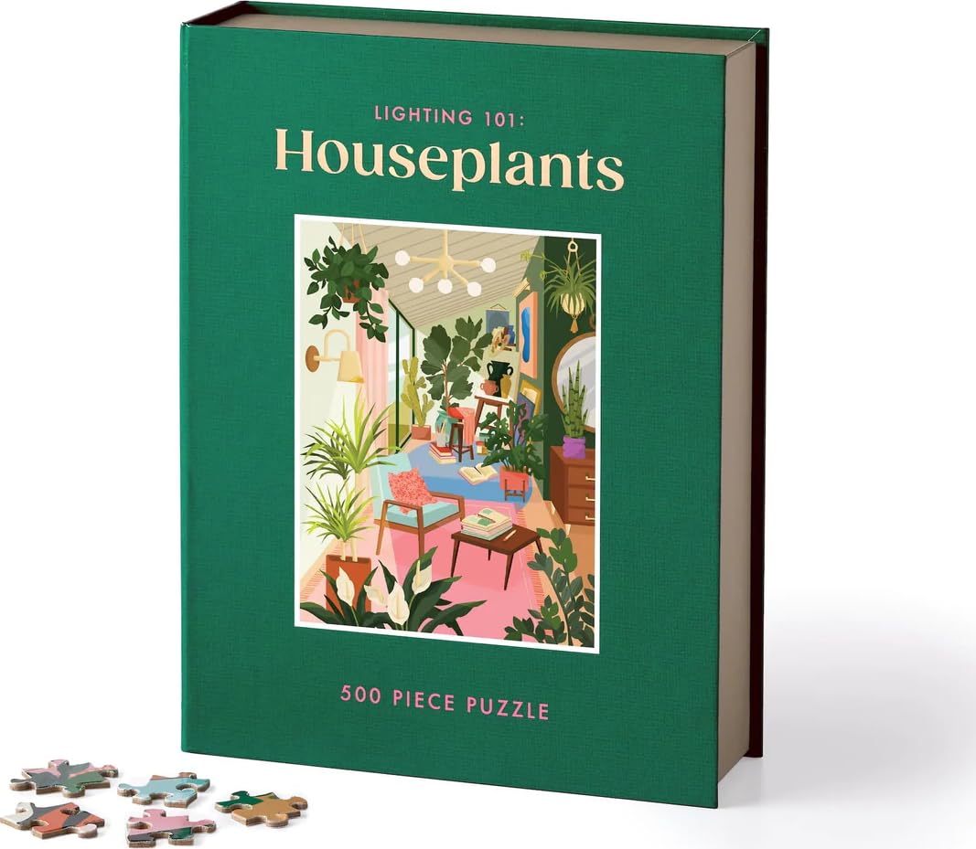Lighting 101: Houseplants 500 Piece Book Puzzle