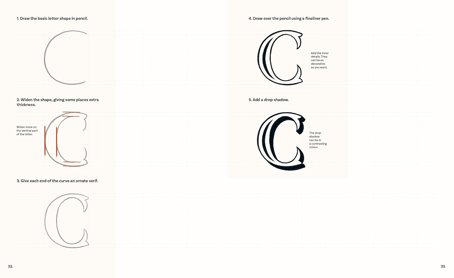 Creative Hand Lettering From A to Z: Make Every Letter Beautiful with 26 Complete and Colourful Alphabets