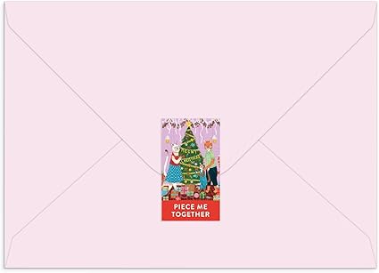 Meowy Christmas – Christmas Greeting and Jigsaw Puzzle Card
