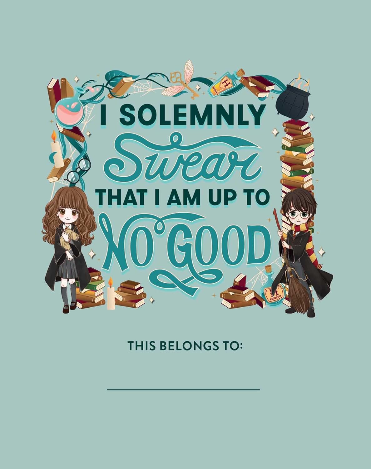 Harry Potter: Wands at the Ready Lock & Key Diary