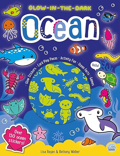 Glow-in-the-Dark Ocean Sticker Activity (Glow-in-the-Dark Sticker Activity Book)