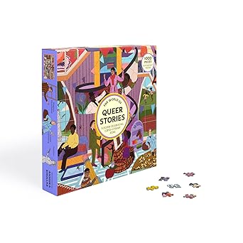 The World of Queer Stories: A 1000-piece jigsaw celebrating LGBTQ+ literary icons Puzzle – 7 Aug. 2025