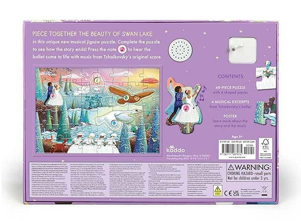 The Story Orchestra: Swan Lake: Musical Puzzle: Press the Note to Hear Tchaikovsky's Music