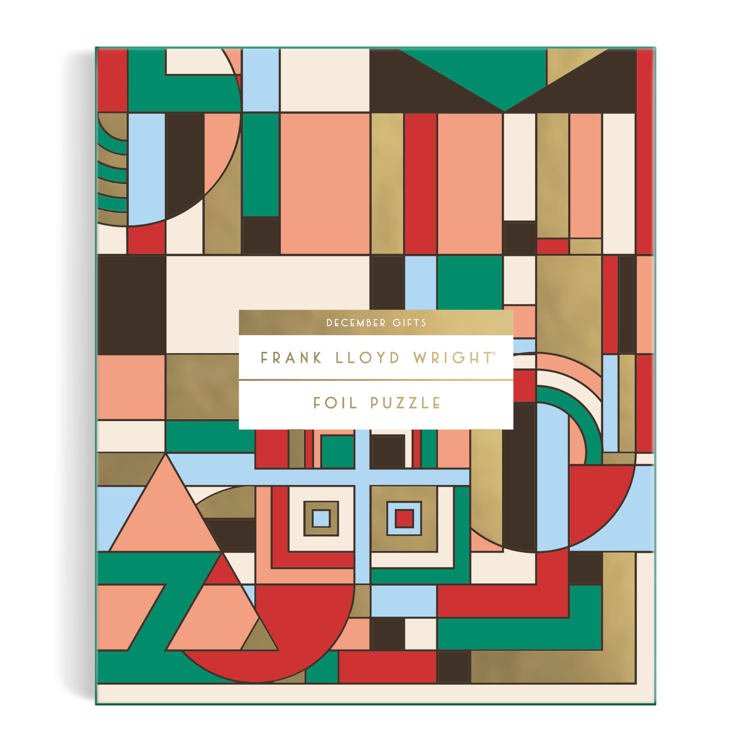Frank Lloyd Wright December Gifts 1000 Piece Foil Puzzle