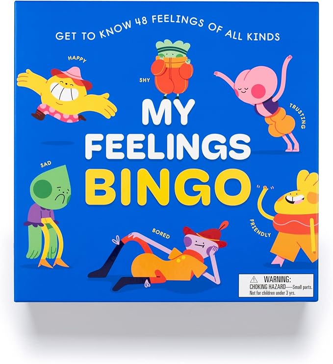 Laurence King My Feelings Bingo: Get To Know 48 Feelings of All Kinds
