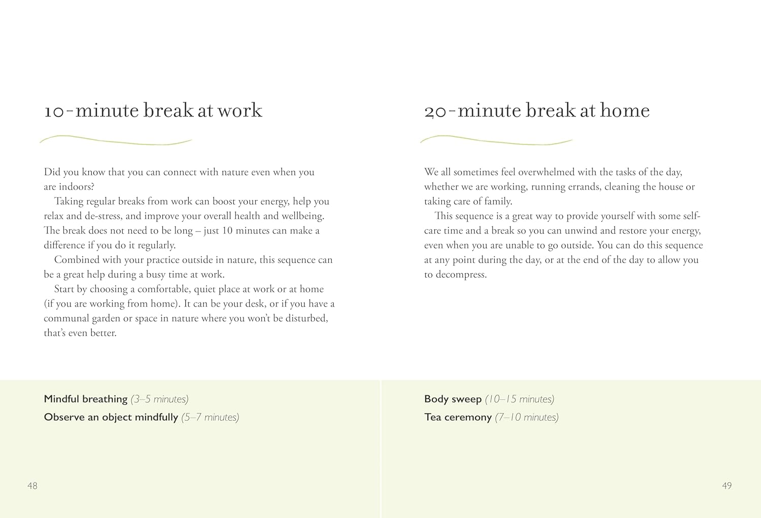 Forest Bathing: 50 nature connection cards