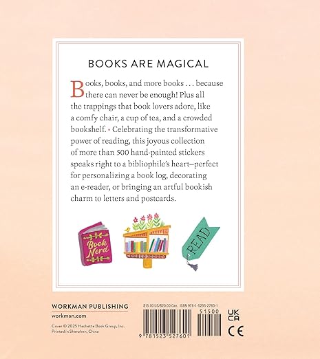 A Book Lover's Sticker Book
