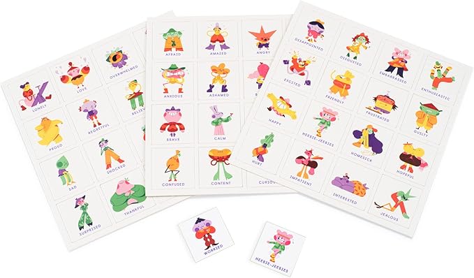 Laurence King My Feelings Bingo: Get To Know 48 Feelings of All Kinds