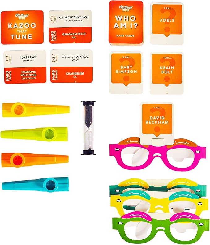 Family Games Night - Includes - Kazoo That Tune and Who Am I