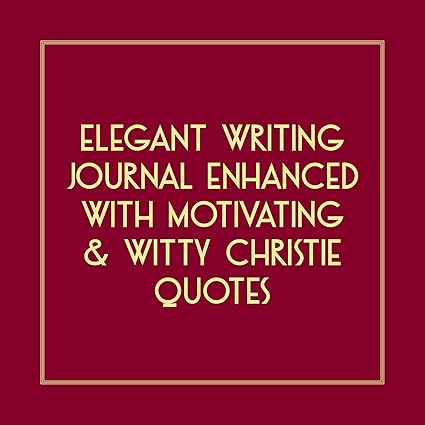 Agatha Christie Writer's Journal